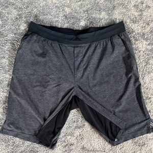 Lululemon Men's Gray Athletic Shorts